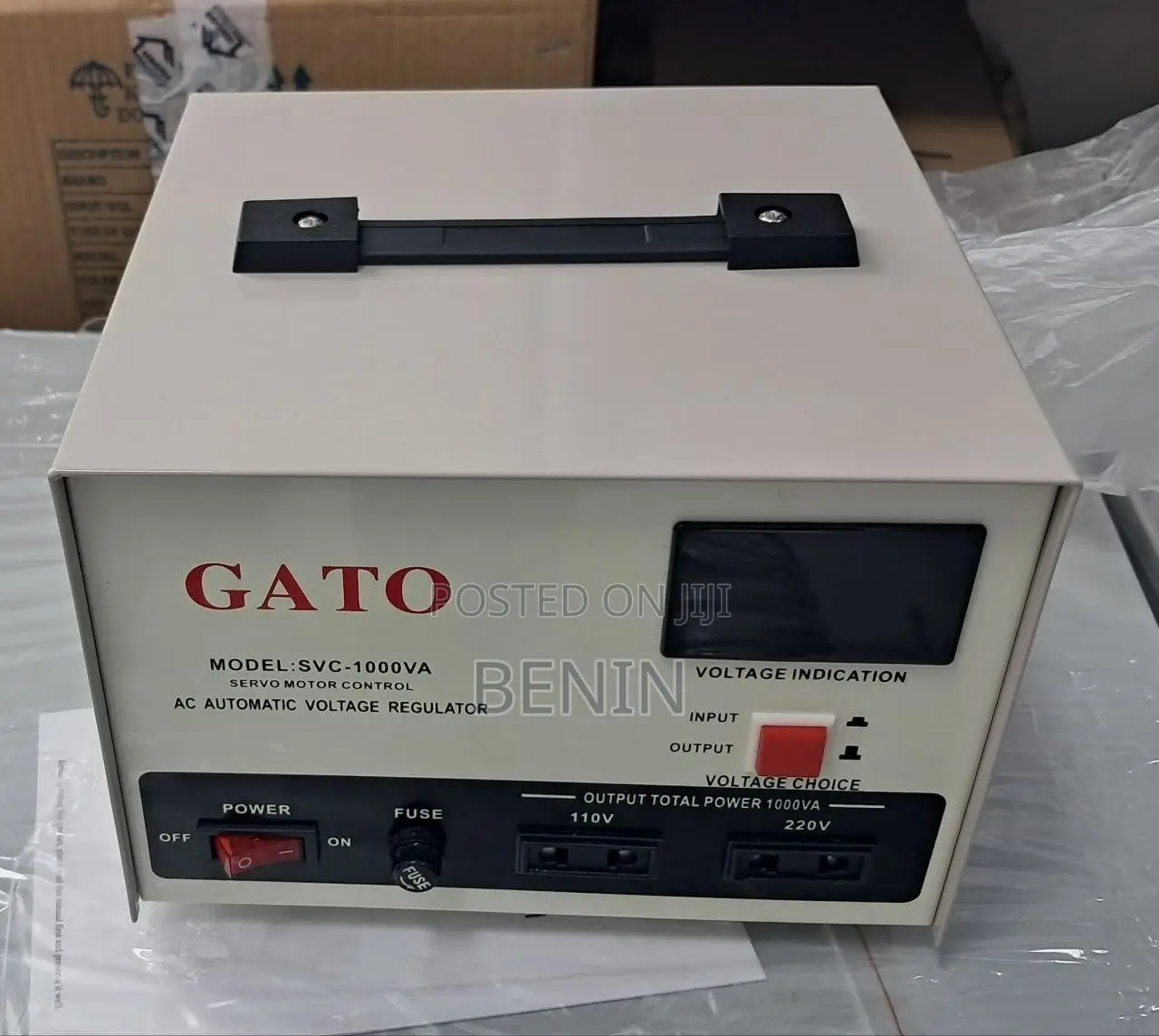 Gato Stabilizers Voltage Regulator 1000.W Delivery