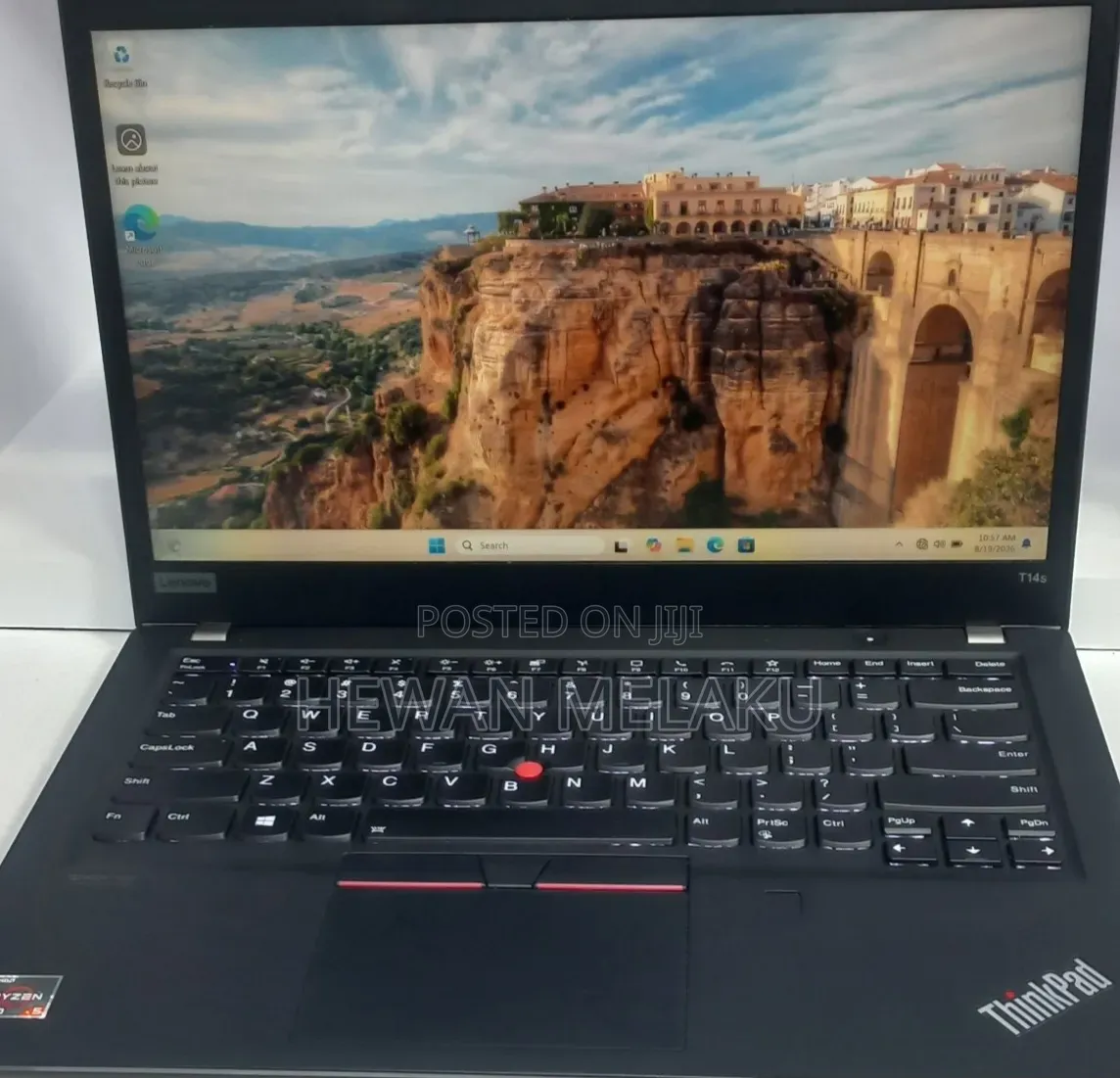 New Laptop Lenovo ThinkPad T14 16GB AMD Ryzen 5 SSD 512GB