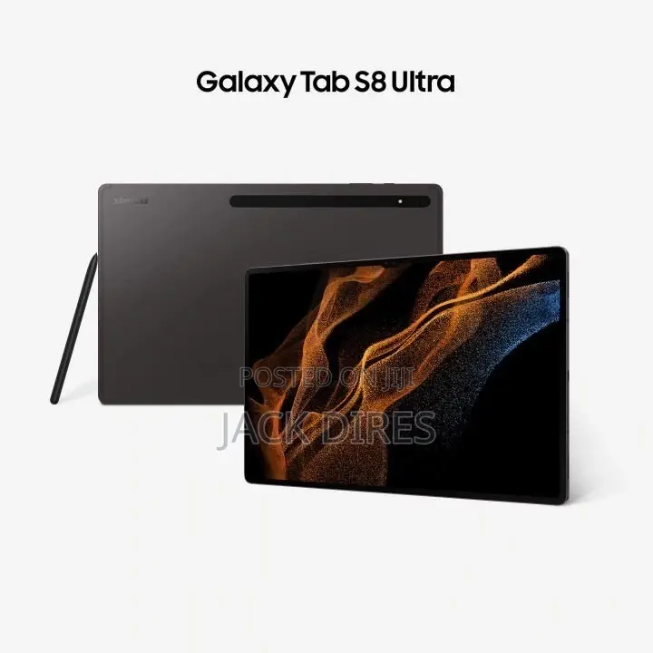 New Samsung Galaxy Tab S8 Ultra 128 GB Black