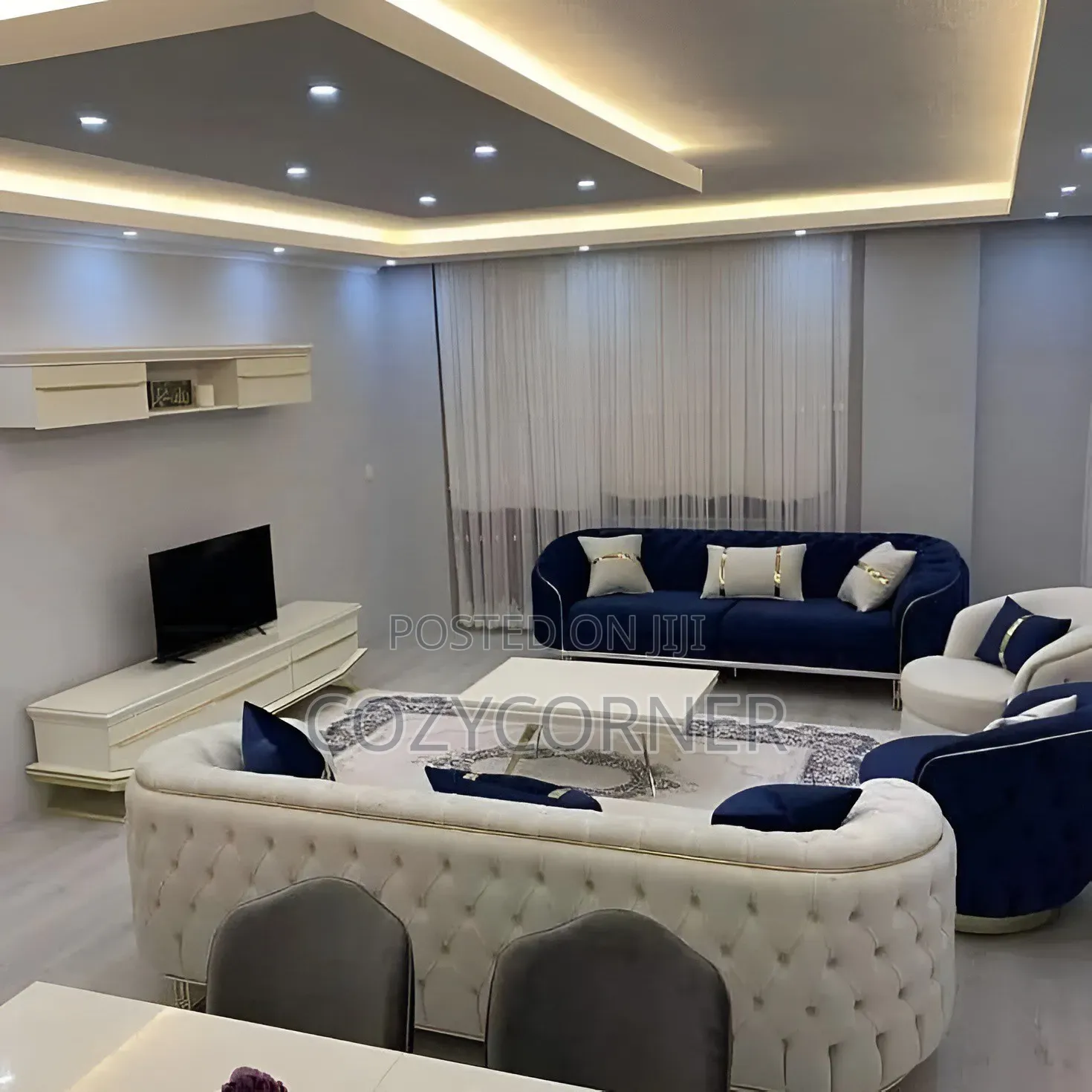 8 Seater Cozy Sofa Set Built for Real Life. ሶፋ