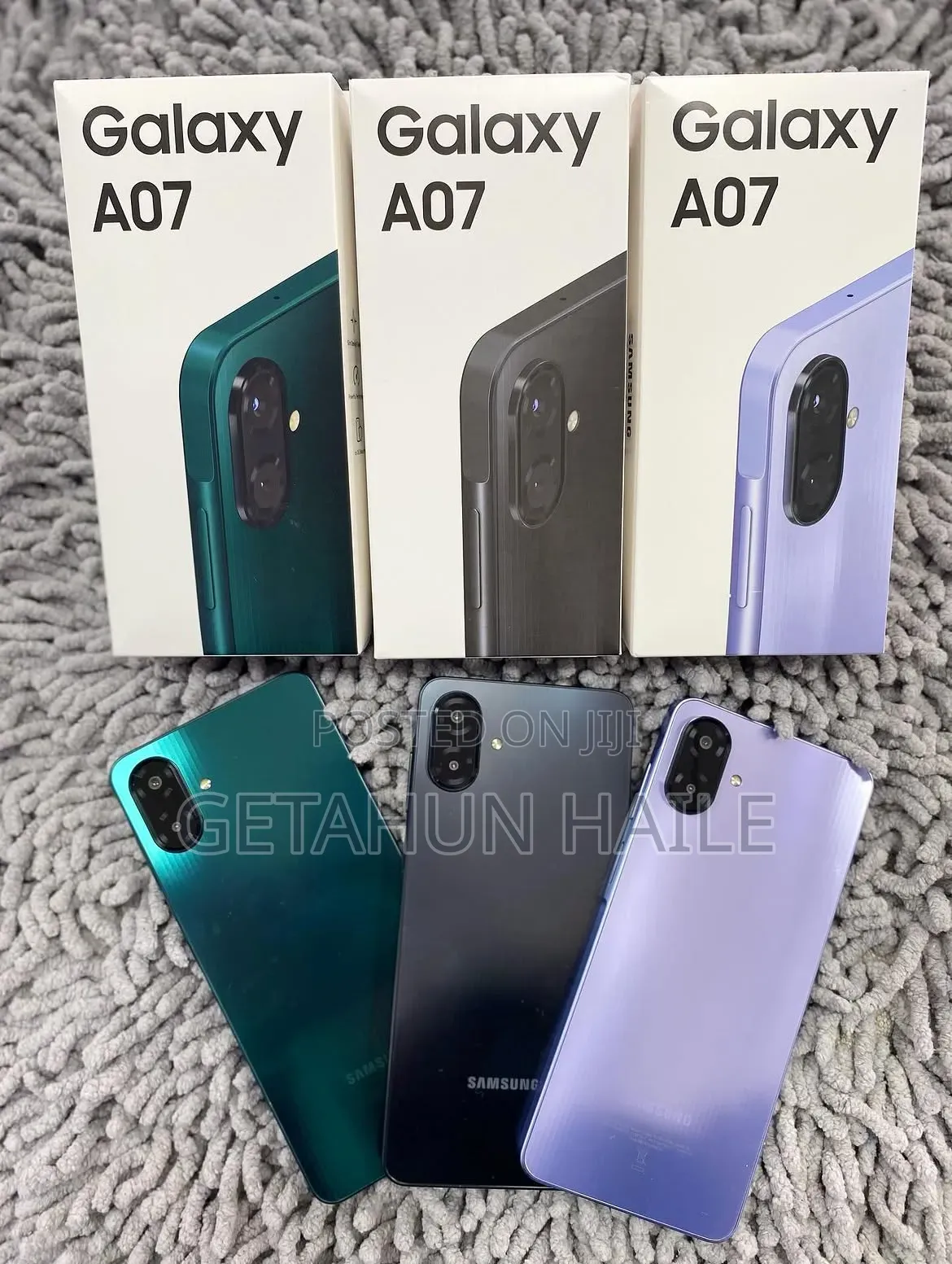 New Samsung Galaxy A07 64 GB Black