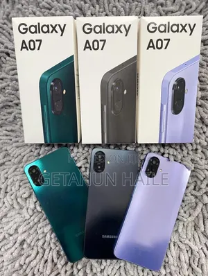 New Samsung Galaxy A07 64 GB Black