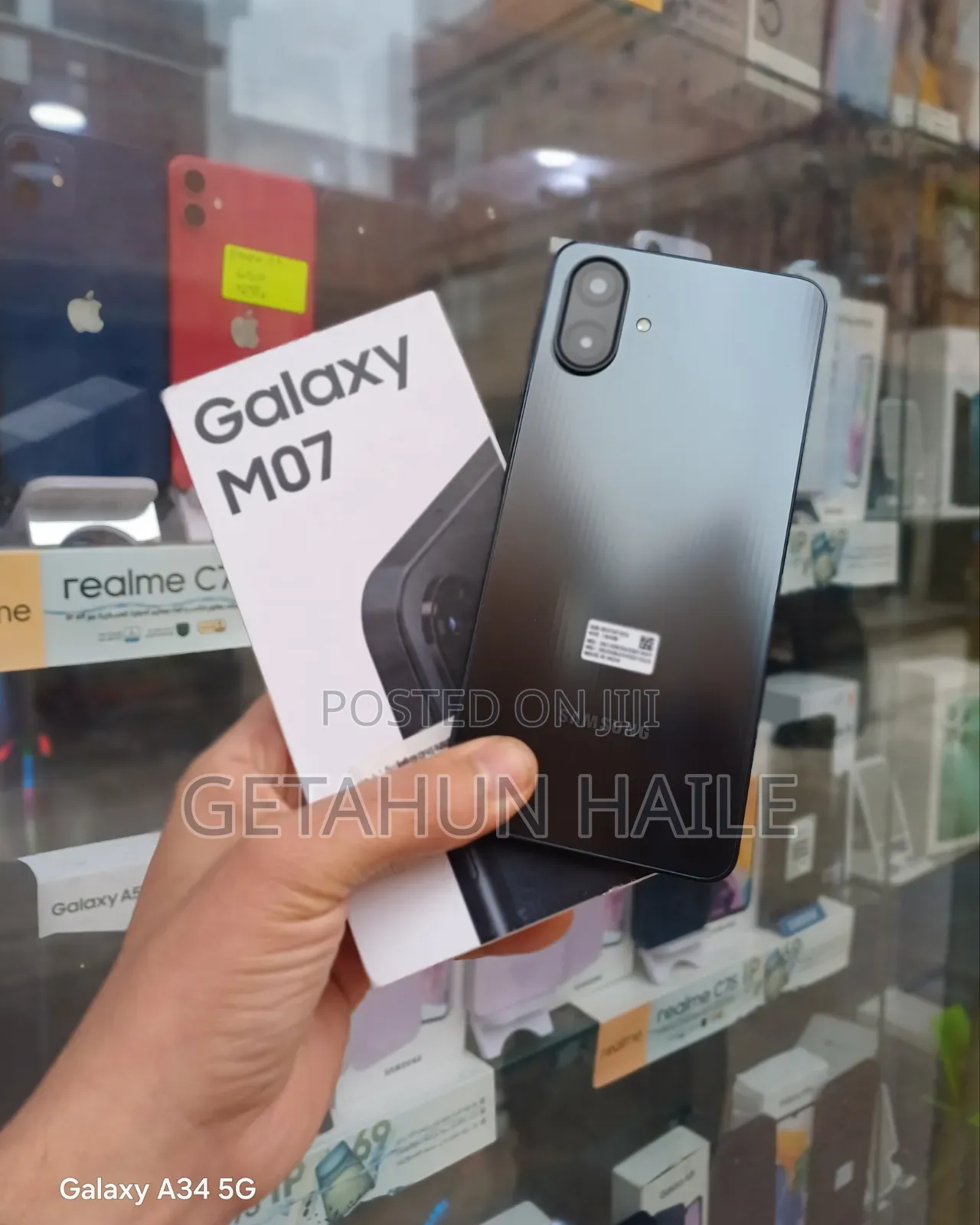 New Samsung Galaxy M07 64 GB Black