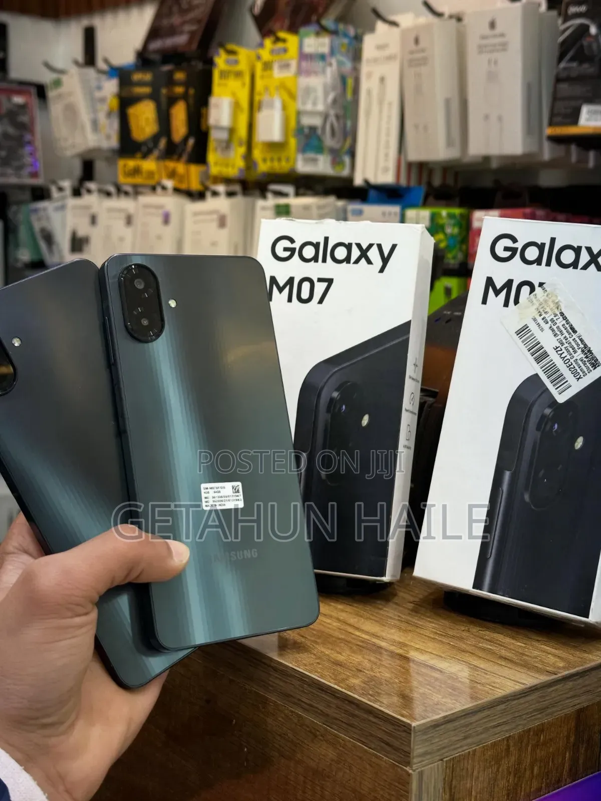 New Samsung Galaxy M07 64 GB Black