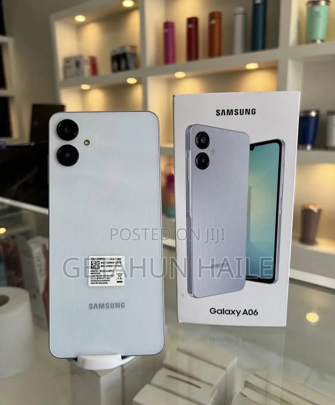 New Samsung Galaxy A06 128 GB Black