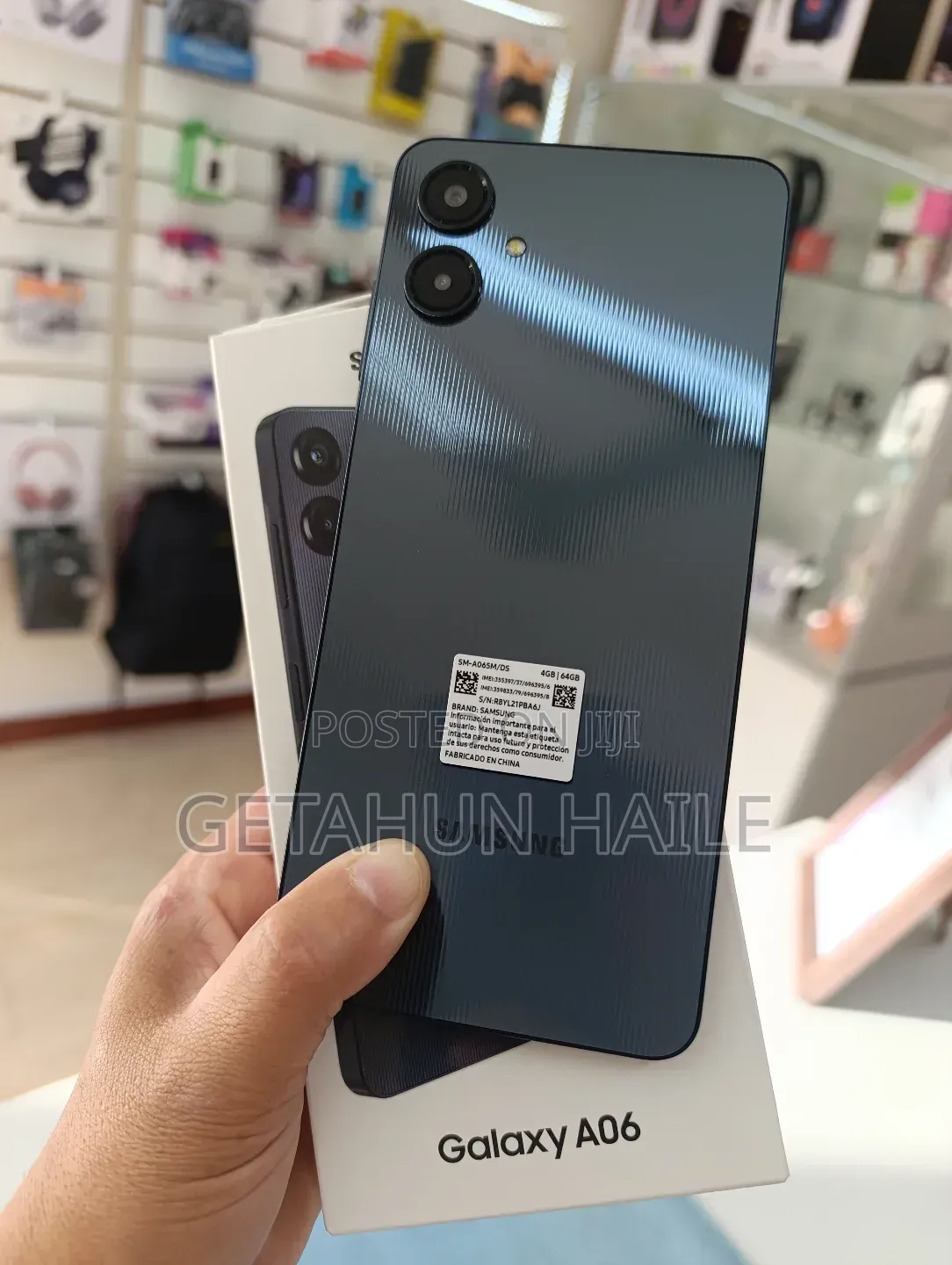 New Samsung Galaxy A06 128 GB Black