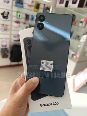 New Samsung Galaxy A06 128 GB Black