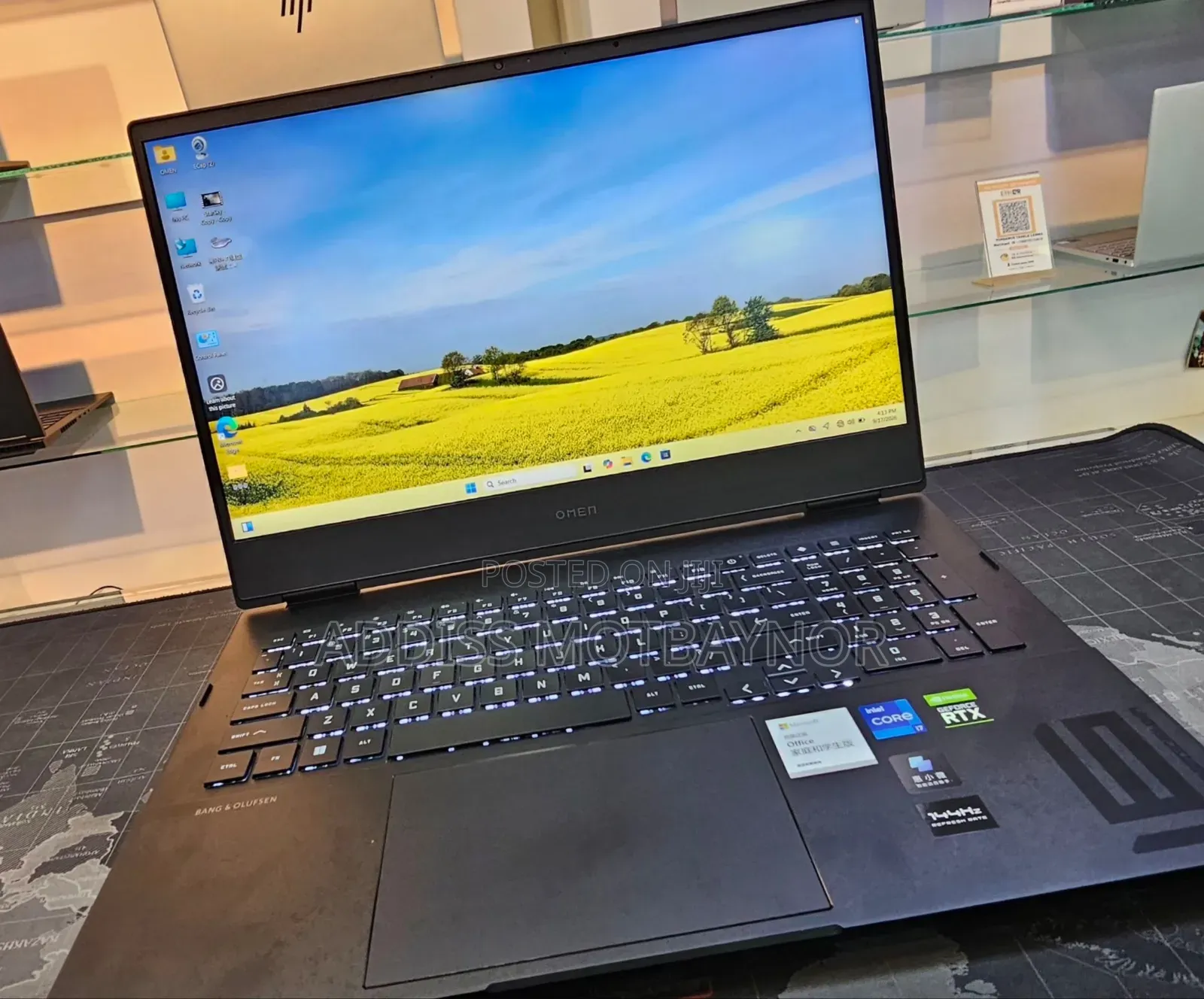 New Laptop HP Omen 16 16GB Intel Core i7 SSHD (Hybrid) 512GB