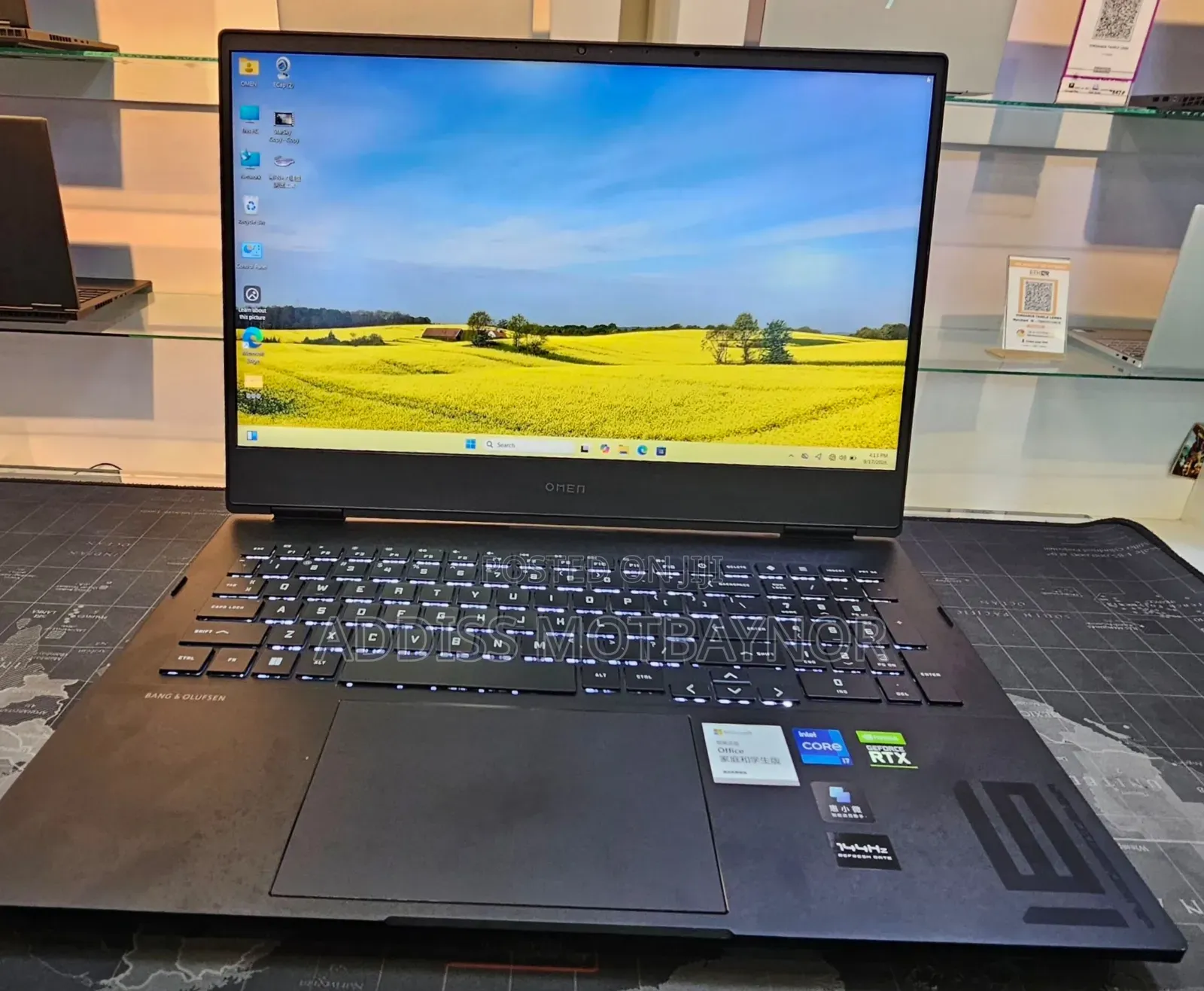 New Laptop HP Omen 16 16GB Intel Core i7 SSHD (Hybrid) 512GB