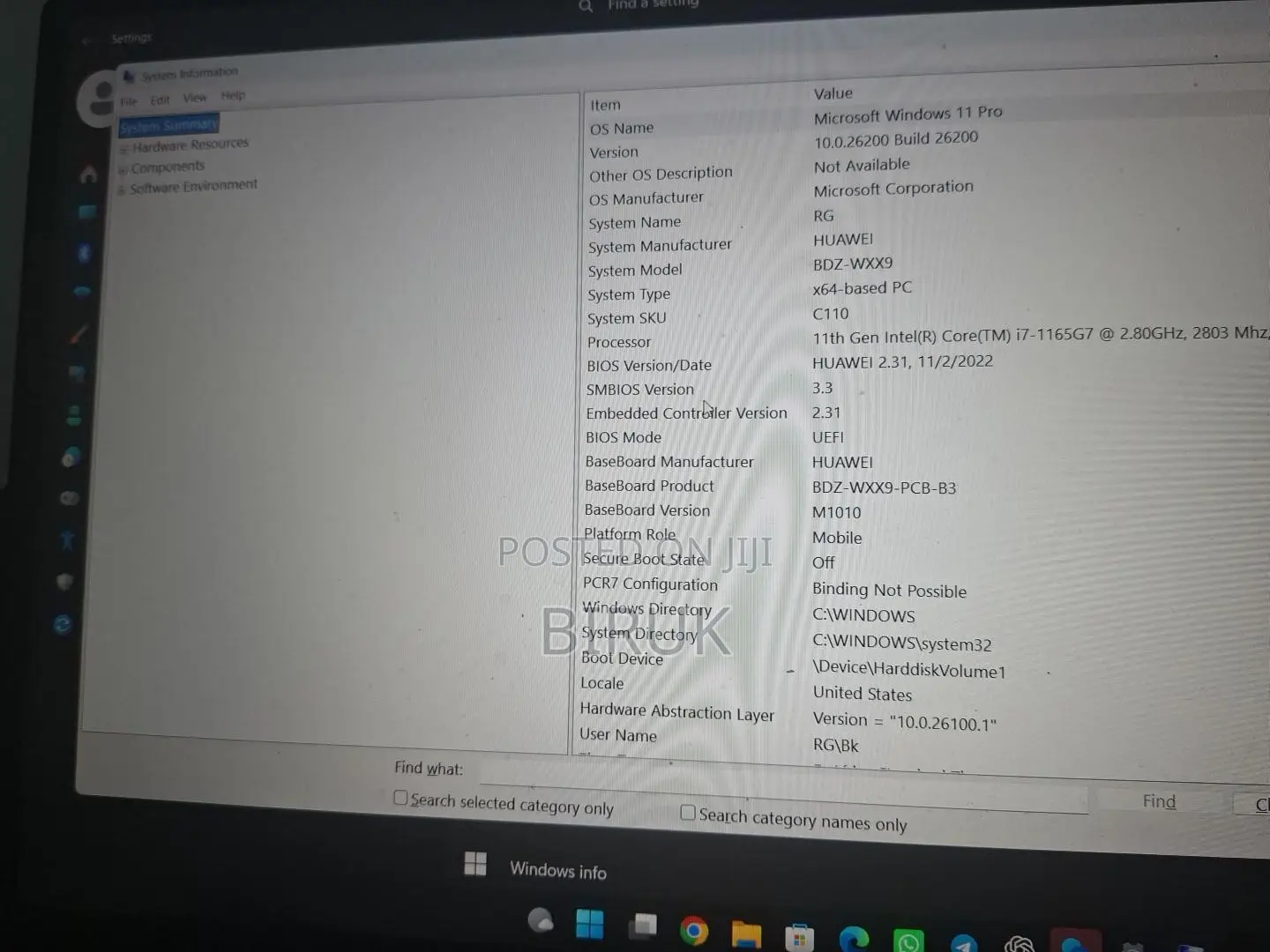 Laptop Huawei 16GB Intel Core i7 SSD 512GB