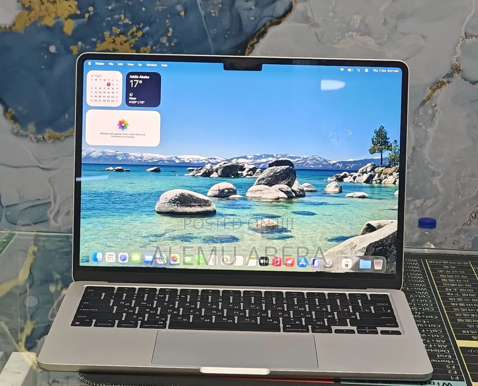 New Laptop Apple MacBook Air 2022 M2 8GB Apple M2 SSD 256GB