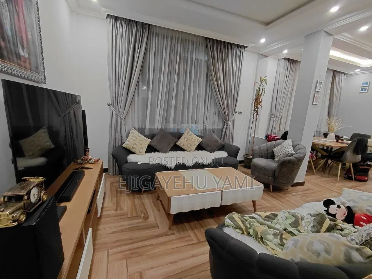 Furnished 4bdrm Duplex in G+3, Bole for sale