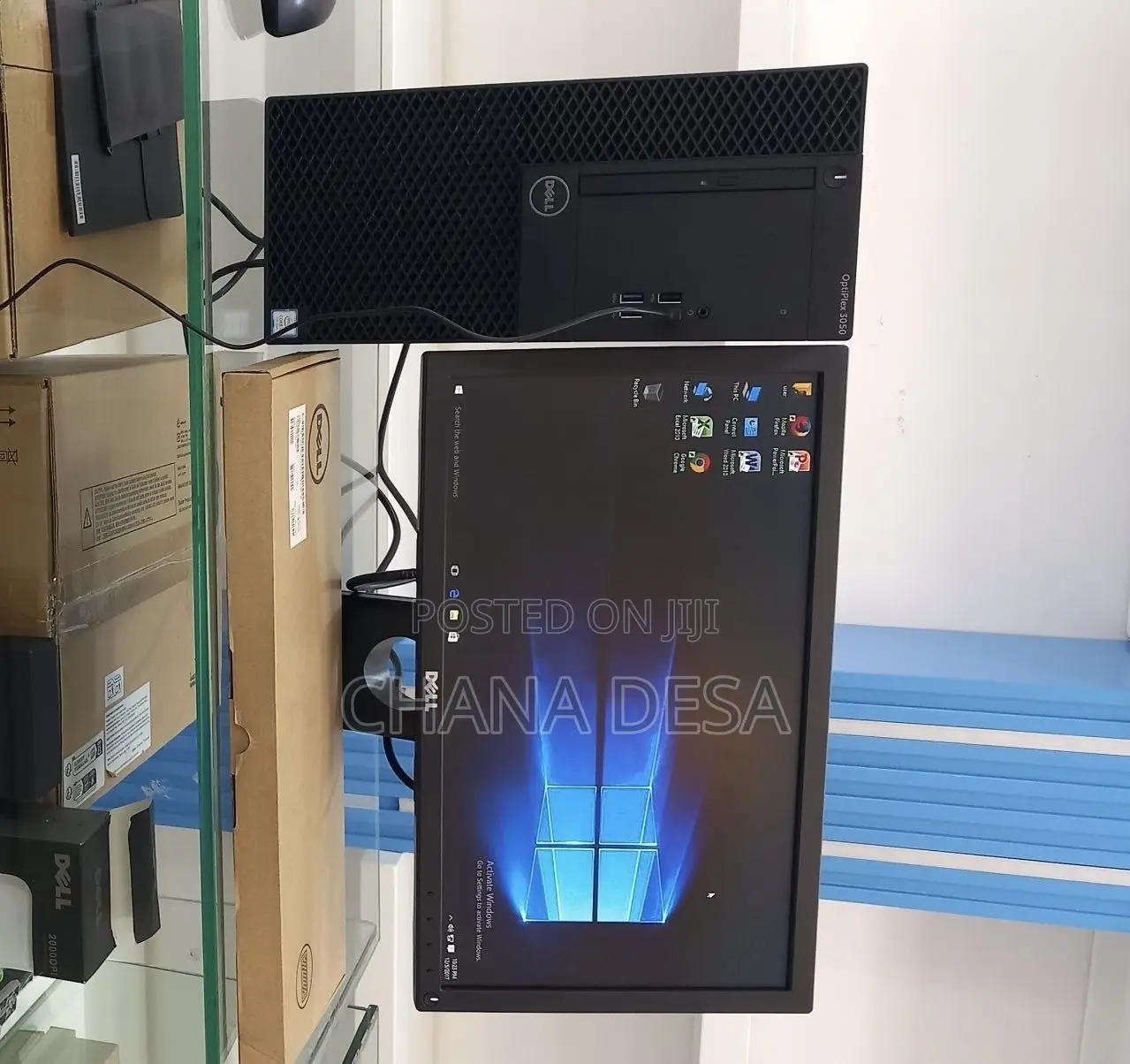 New Desktop Computer Dell OptiPlex 3050 4GB Intel Core i3 HDD 500GB