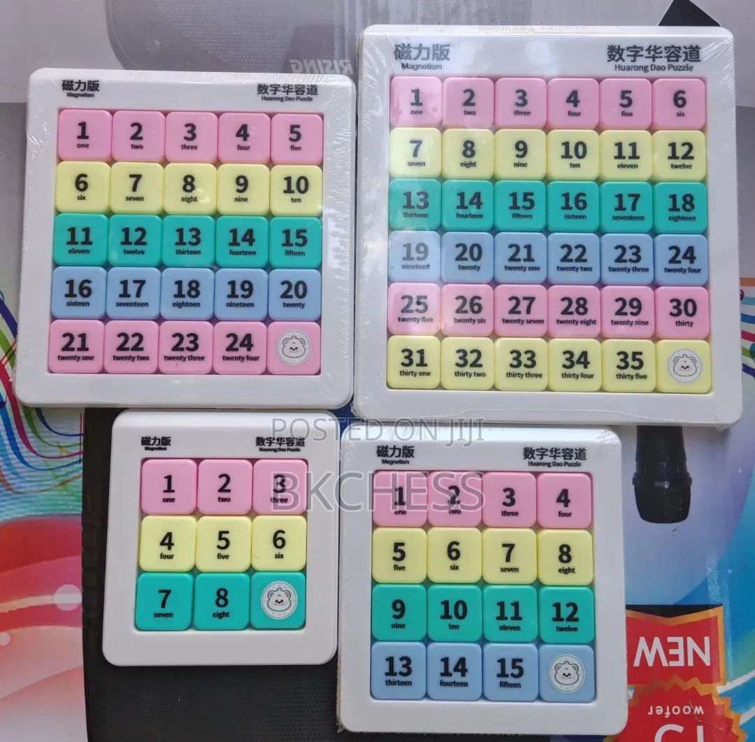 Number Sliding Puzzles