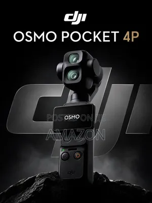 DJI Osmo Pocket 4P (Vlog Combo) – Dual-Lens, 3x Zoom, 4k/240fps