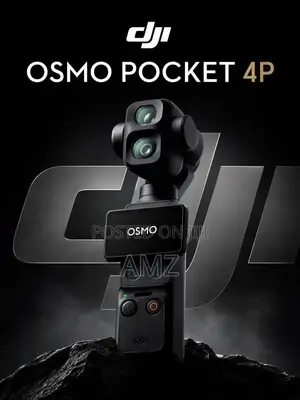DJI Osmo Pocket 4P (Vlog Combo) – Dual-Lens, 3x Zoom, 4k/240fps