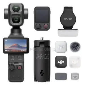 DJI Osmo Pocket 4P (Vlog Combo) – Dual-Lens, 3x Zoom, 4k/240fps