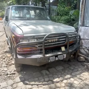 Toyota Land Cruiser 1989 Silver