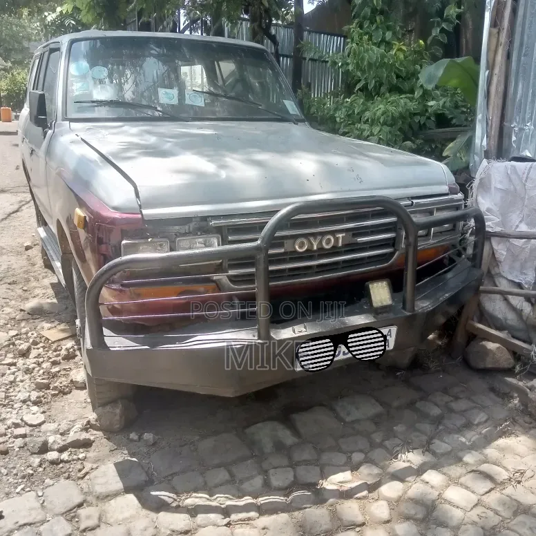Toyota Land Cruiser 1989 Silver
