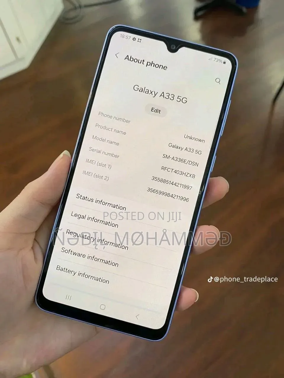 Samsung Galaxy A33 5G 128 GB Black