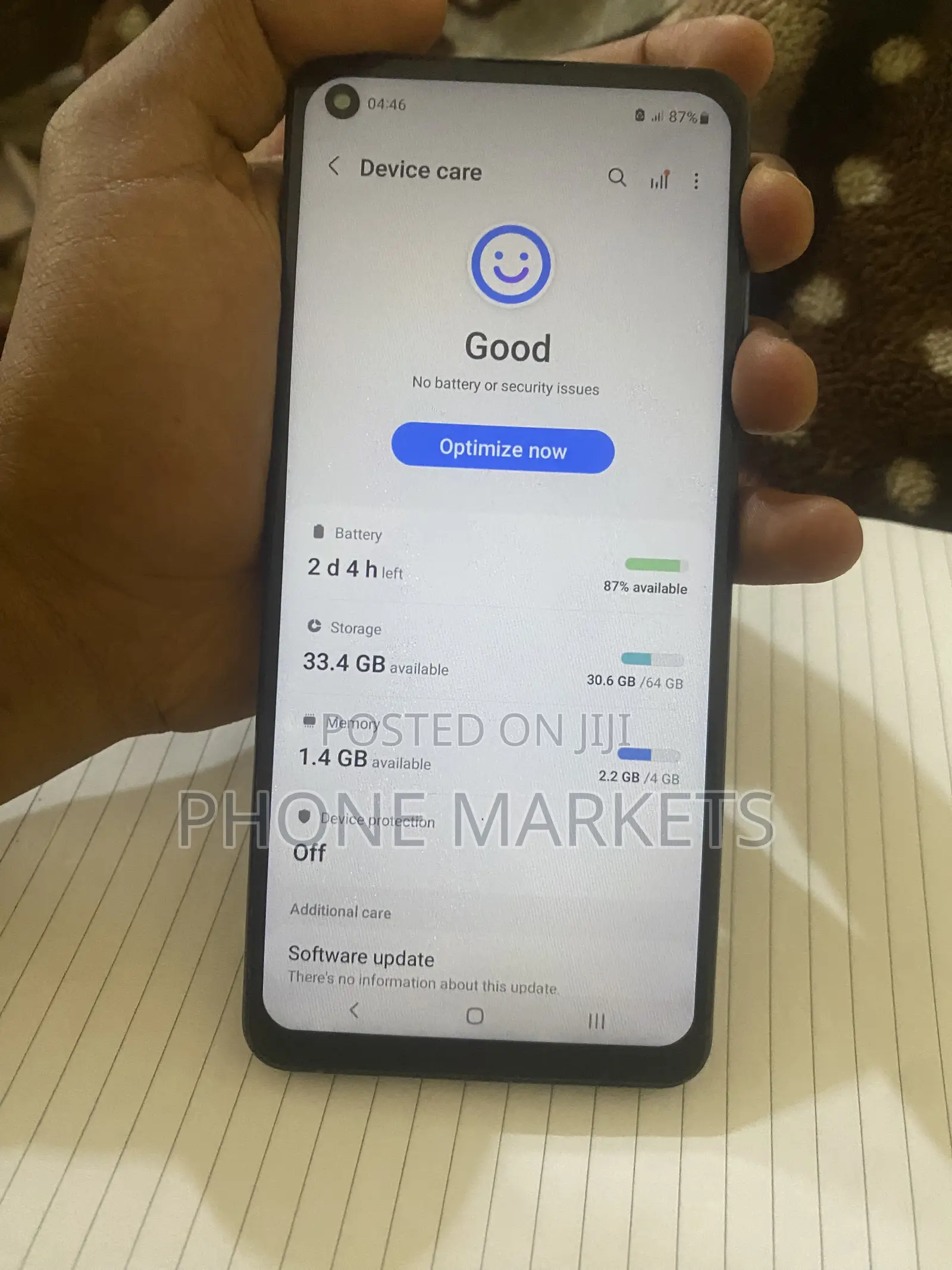 Samsung Galaxy A21s 64 GB Blue