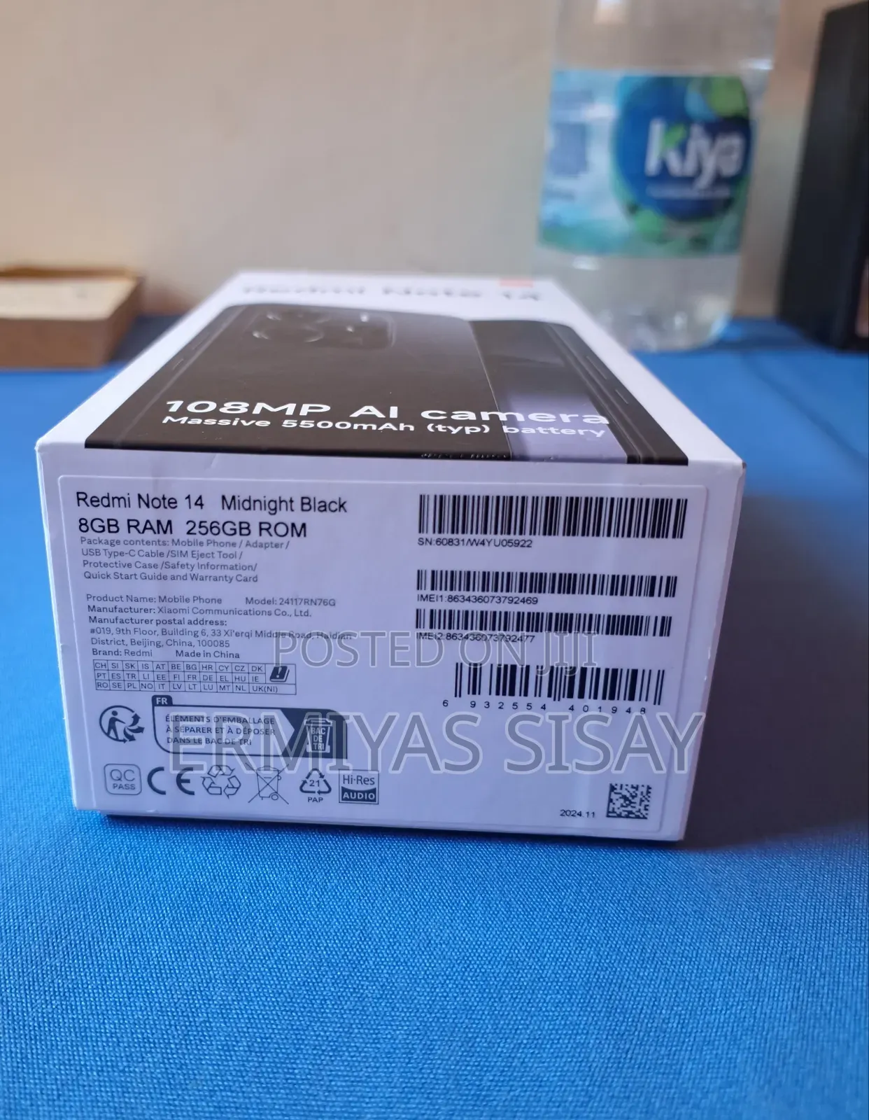Xiaomi Redmi Note 14 4G 256 GB Red