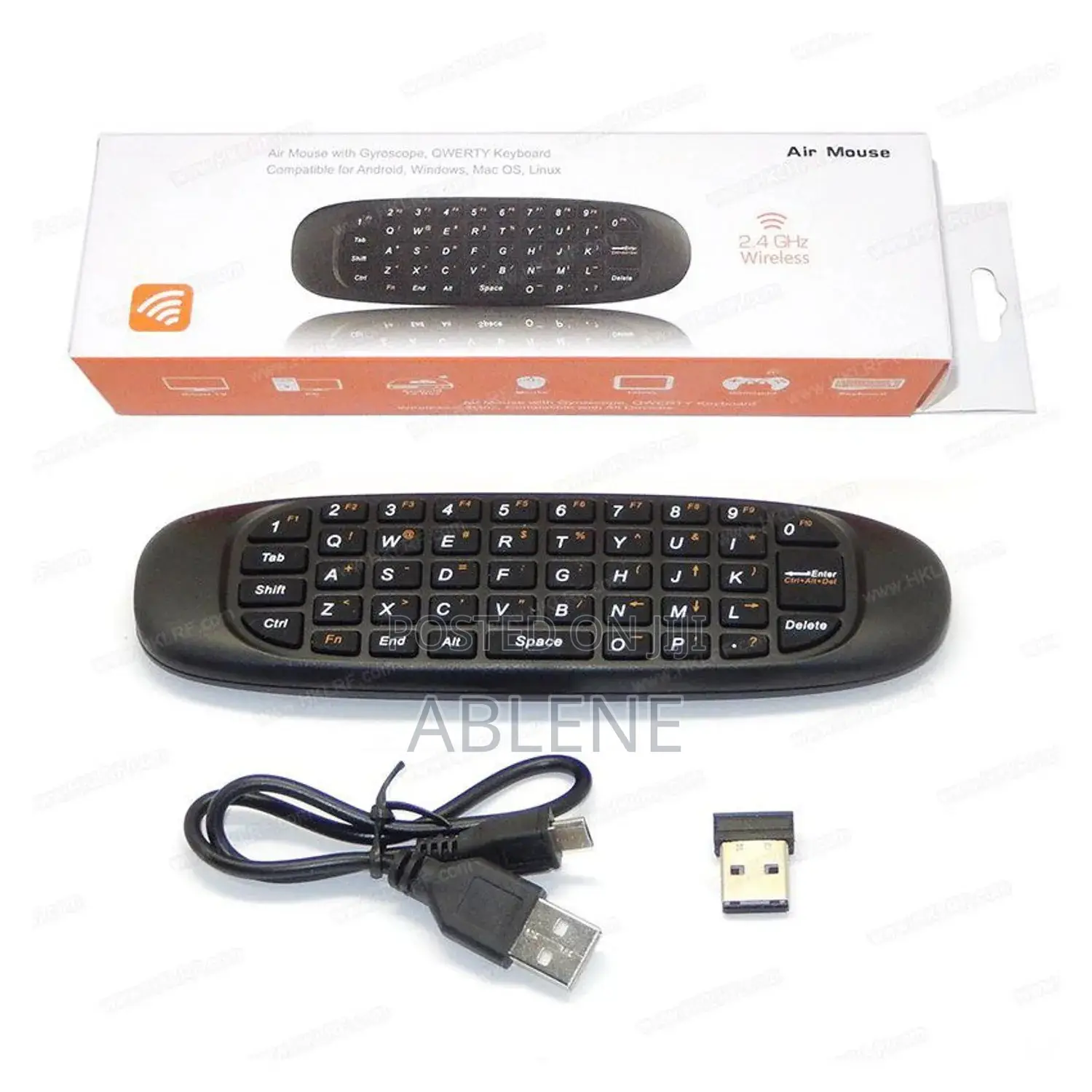 Air Mouse Remote With Keyboard