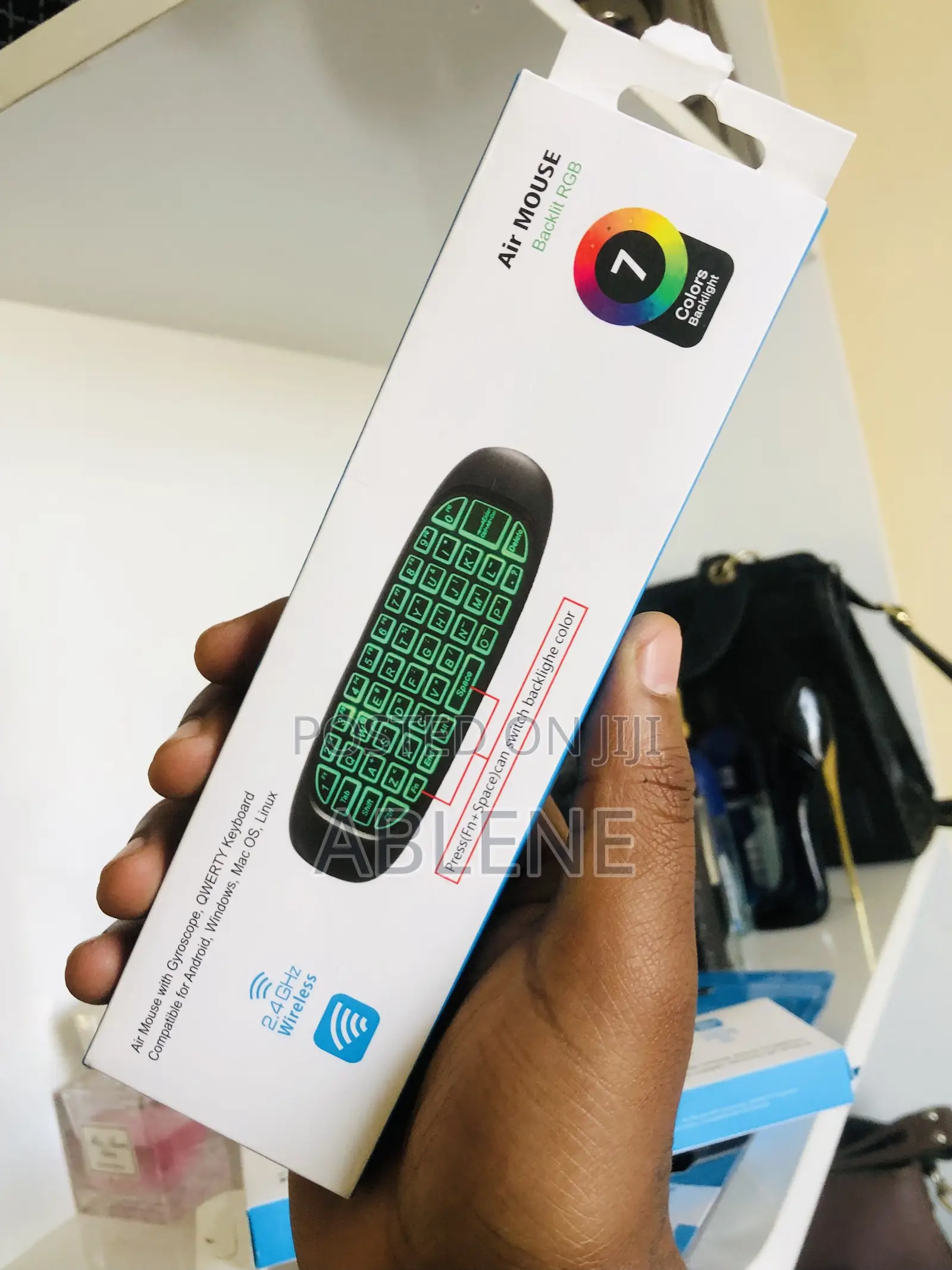 Air Mouse Remote for All TV Projector TV Box ,PC and Other