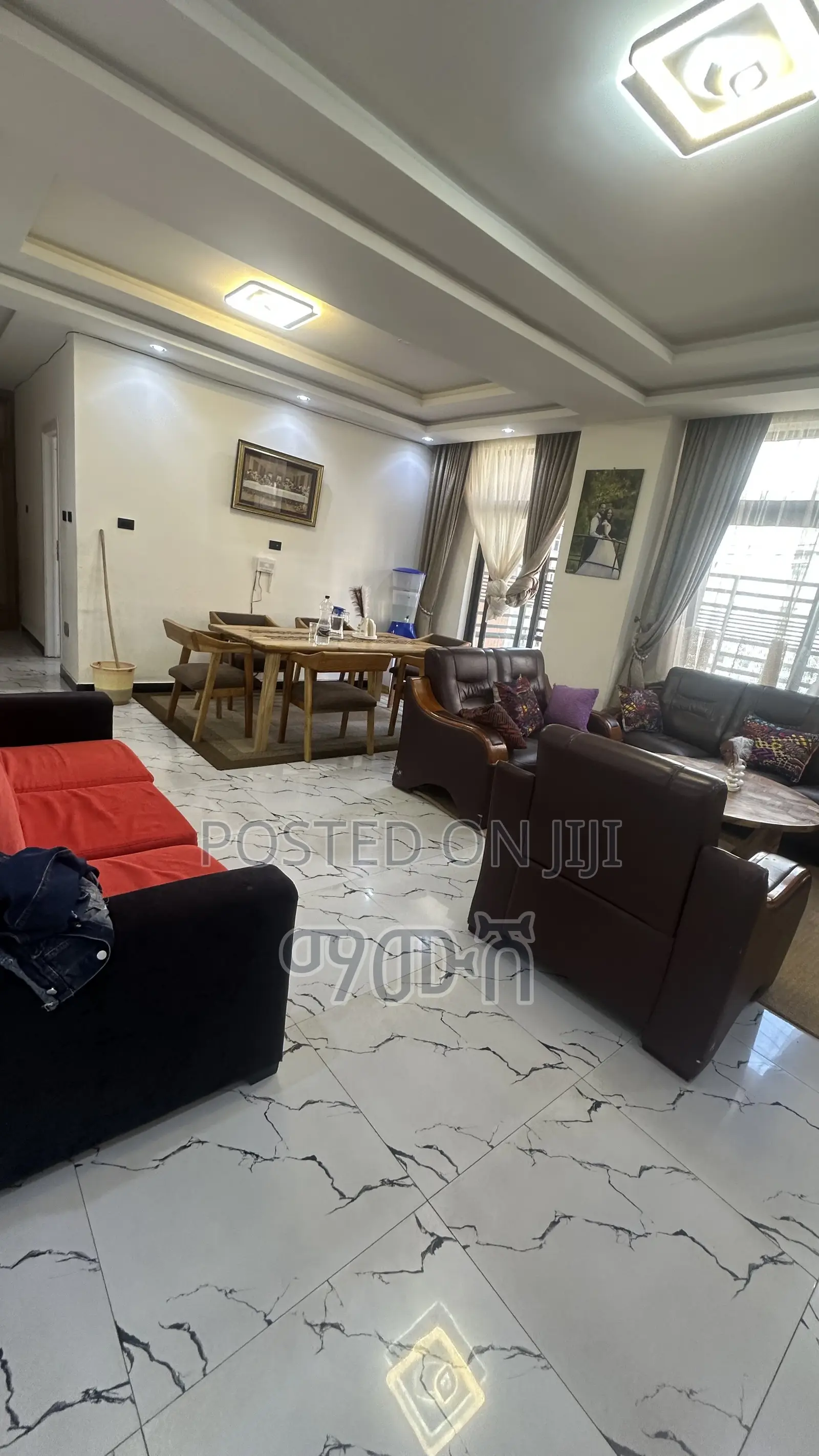 Furnished 3bdrm Condo in አያት 40/60 ኮንዶሚኒየም, Bole for sale