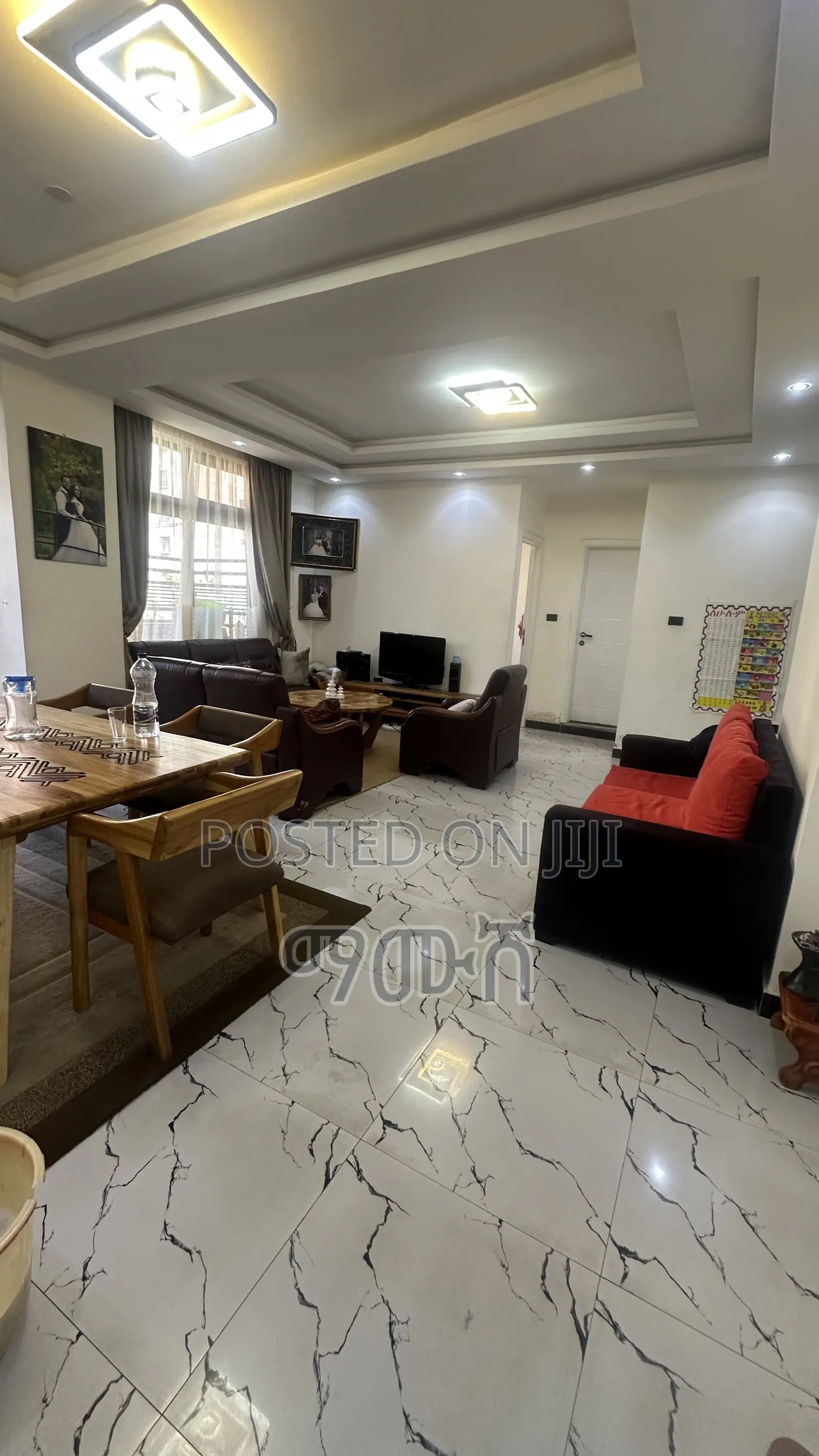 Furnished 3bdrm Condo in አያት 40/60 ኮንዶሚኒየም, Bole for sale