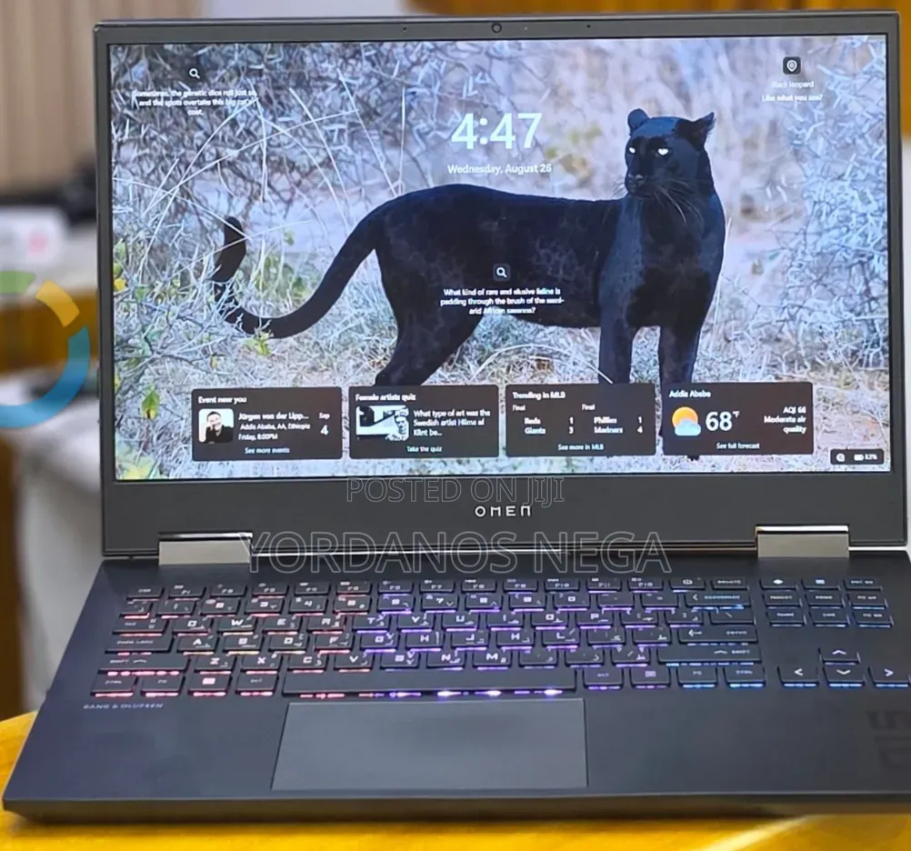 New Laptop HP Omen 15 16GB AMD Ryzen 5 SSD 512GB