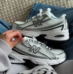New Balance 740 White/Silver Navy