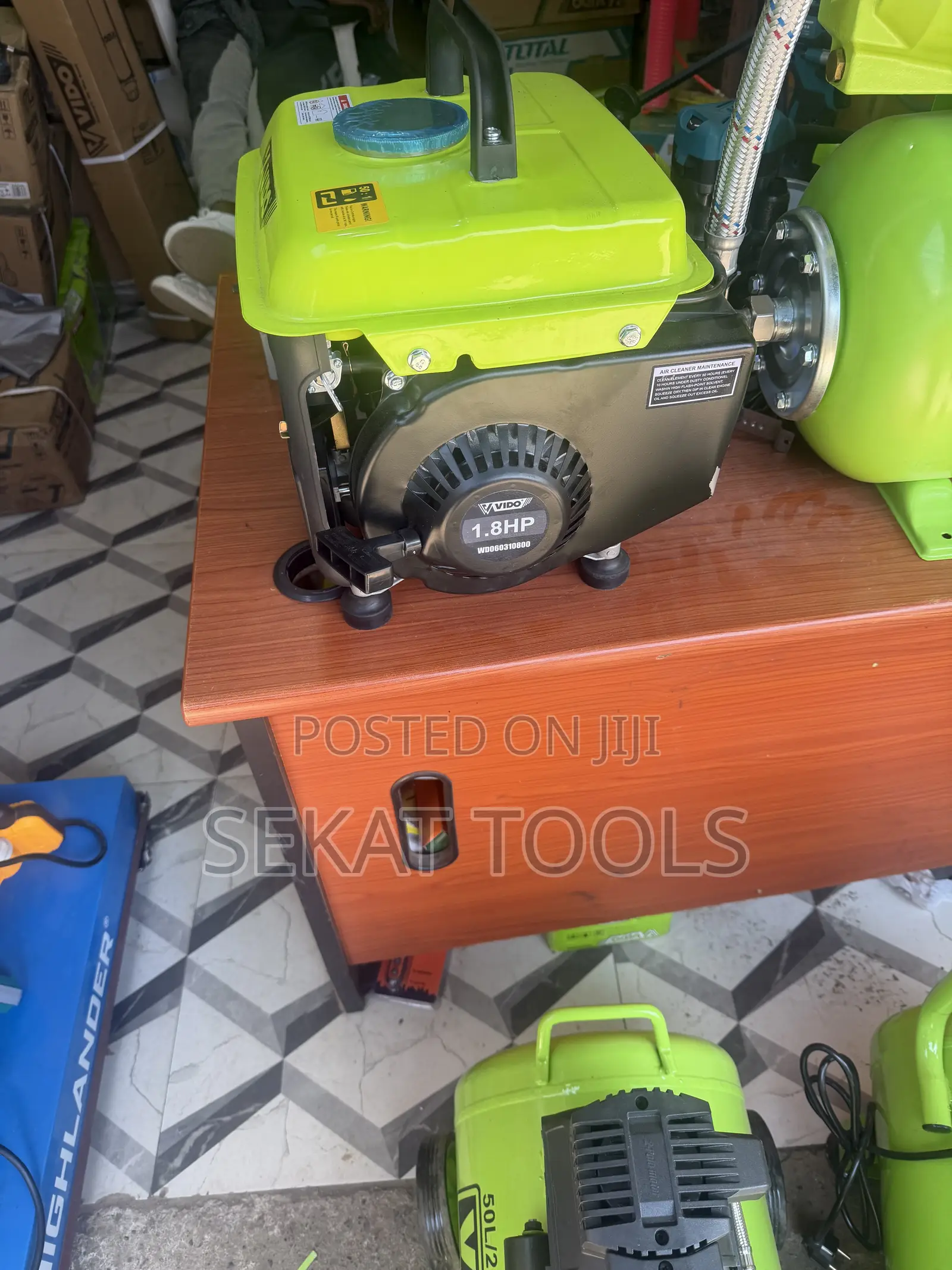 Vido Generated 1hp/ 800w