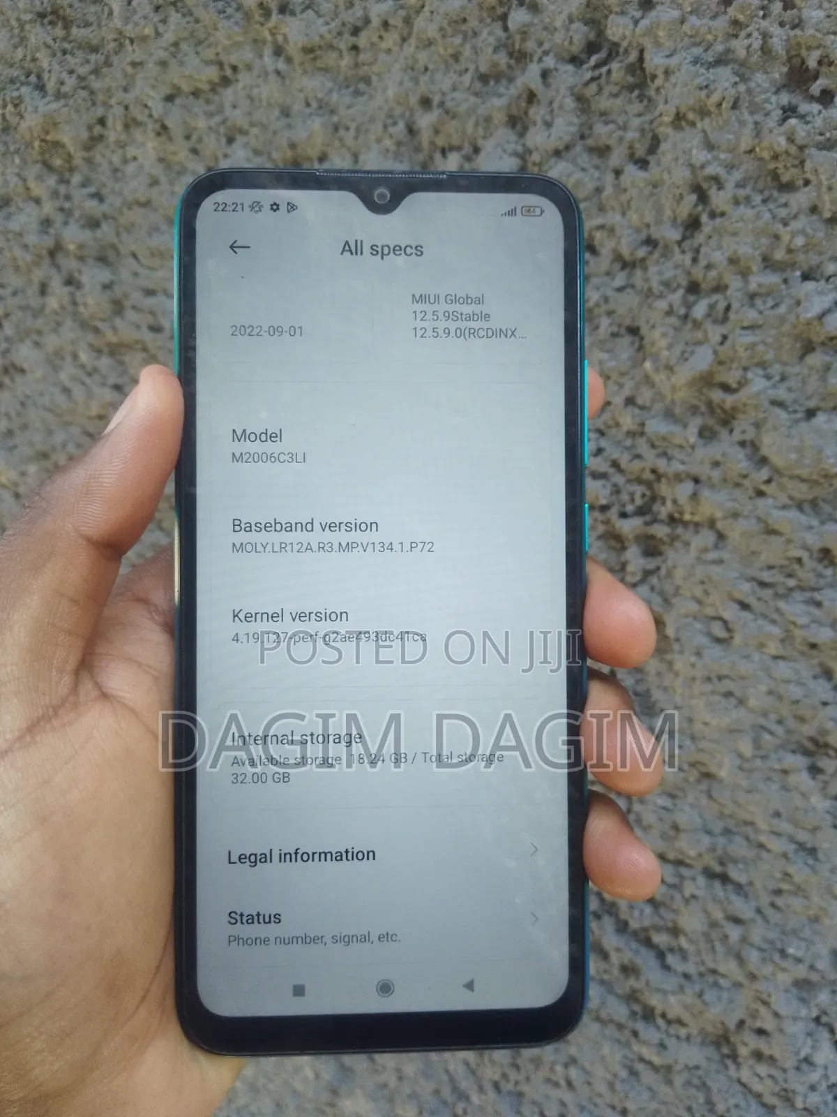 Mobile Phone 32 GB Blue