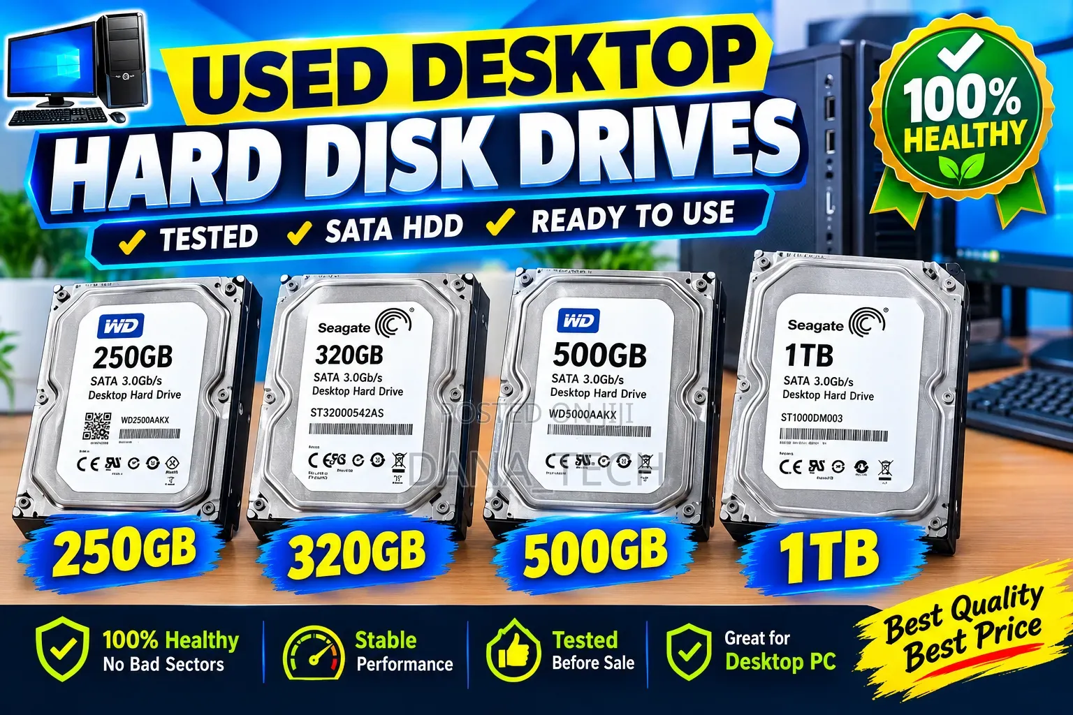 Desktop Computer Hard Disk