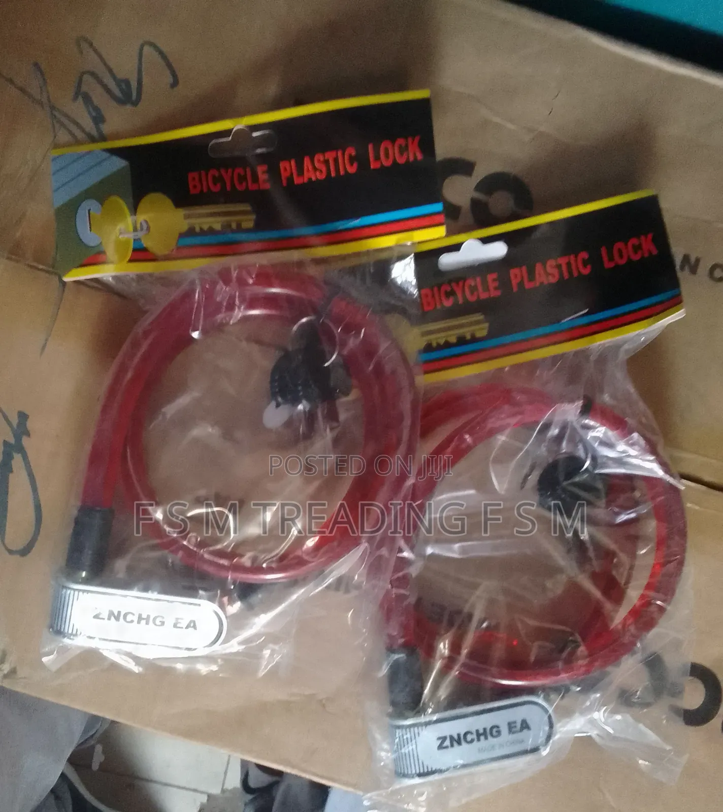Bicycle Plastic Locked