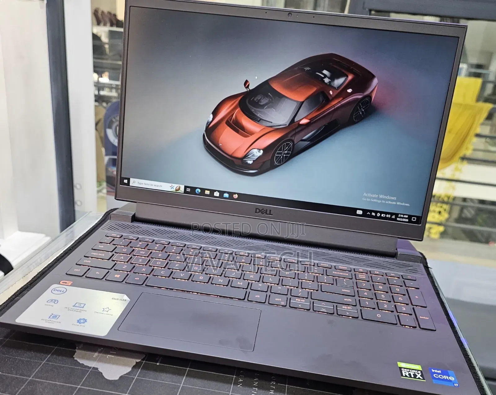 New Laptop Dell G15 5510 16GB Intel Core i7 SSD 512GB