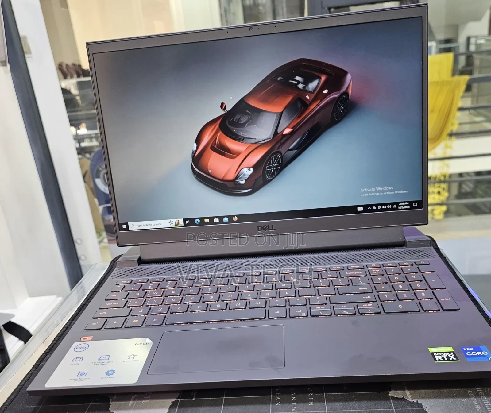 New Laptop Dell G15 5510 16GB Intel Core i7 SSD 512GB