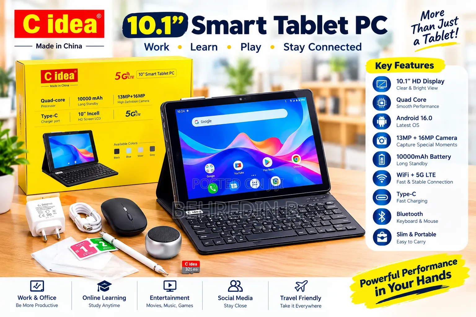 New C idea CM8300lus 1 TB