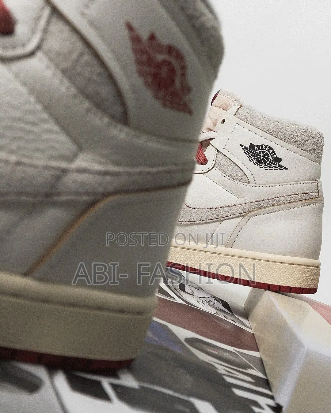 Air Jordan 1 Retro HIGH OG Rare Air-Sail Cinnabar