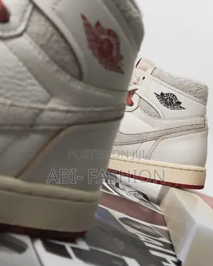 Air Jordan 1 Retro HIGH OG Rare Air-Sail Cinnabar