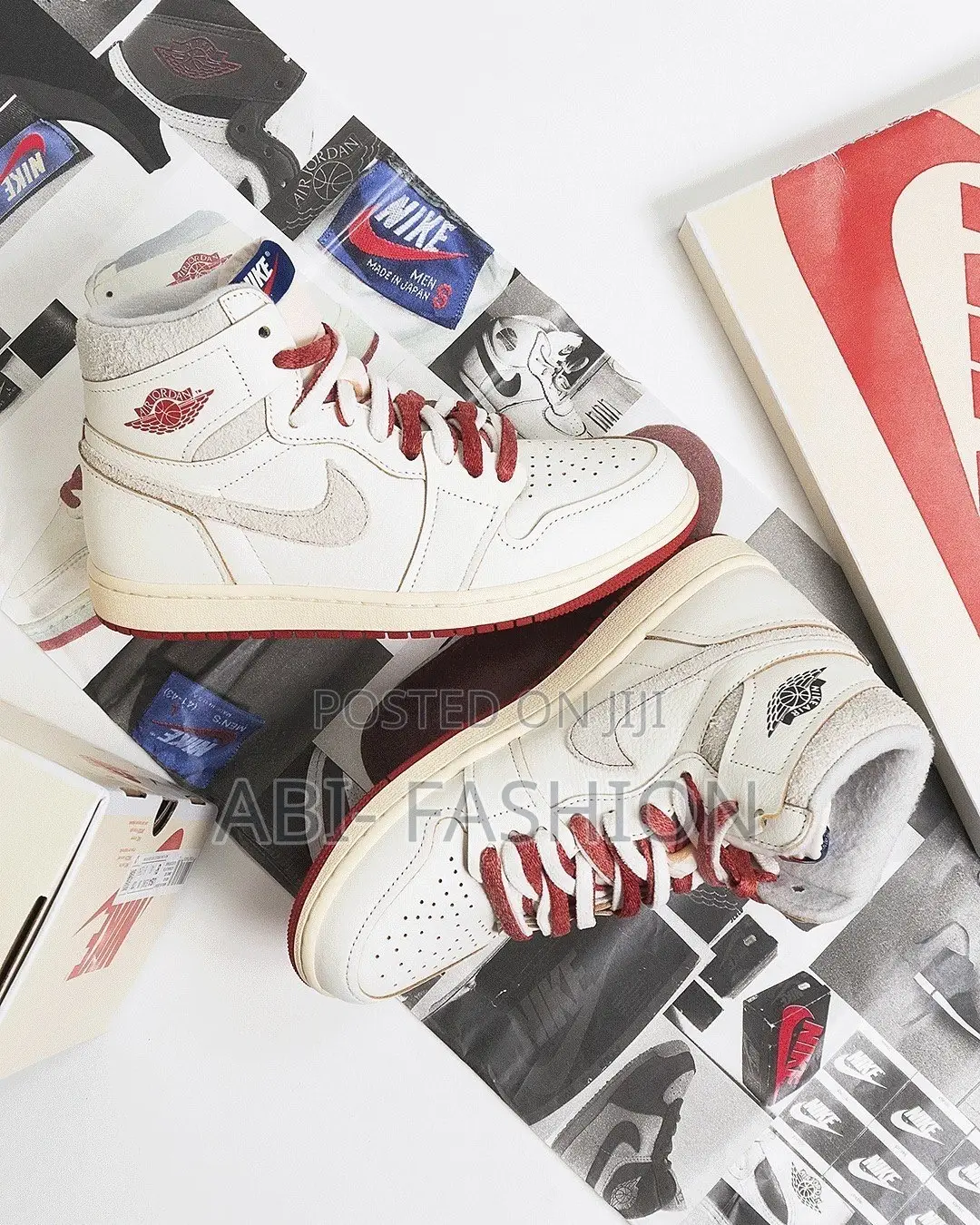 Air Jordan 1 Retro HIGH OG Rare Air-Sail Cinnabar