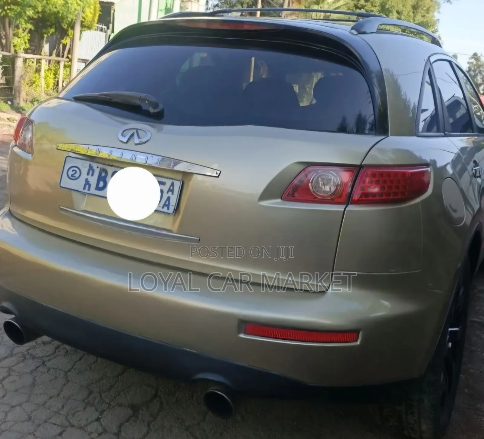 Infiniti FX35 2003 Gold