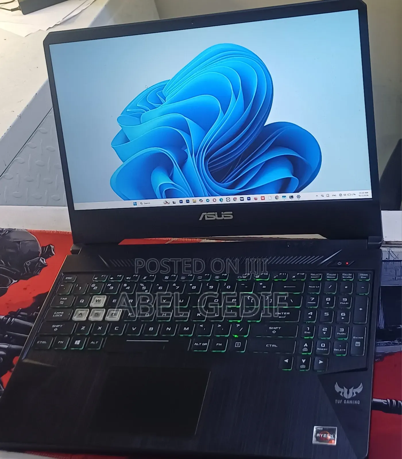 New Laptop Asus TUF Gaming FX504 16GB AMD Ryzen 5 SSD 512GB