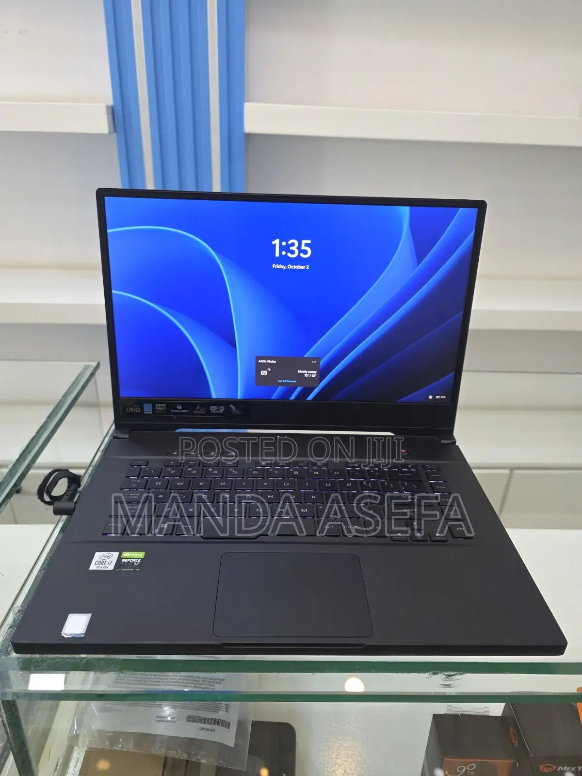 New Laptop Asus ROG Zephyrus G15 16GB Intel Core i7 SSD 512GB