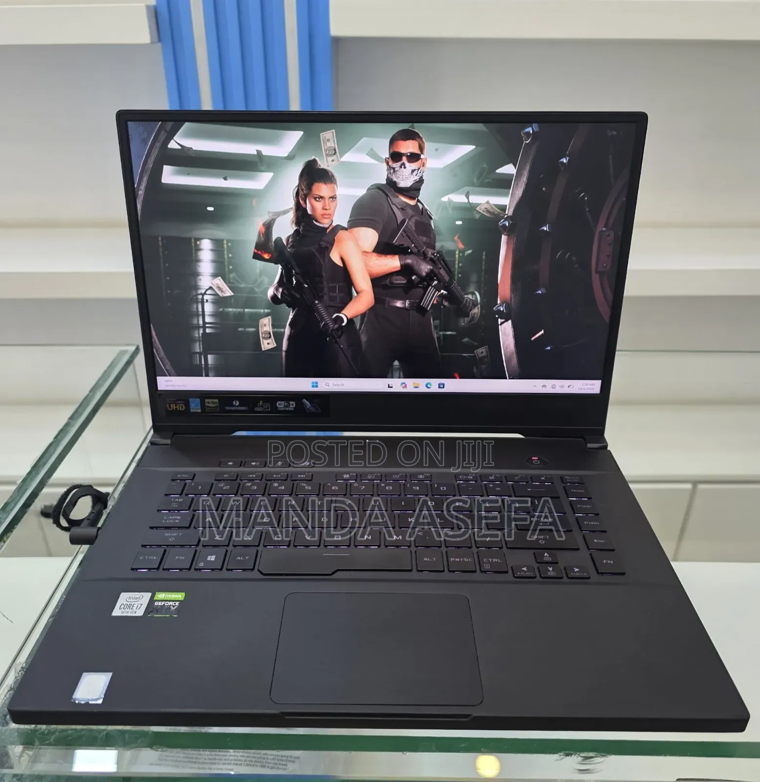 New Laptop Asus ROG Zephyrus G15 16GB Intel Core i7 SSD 512GB