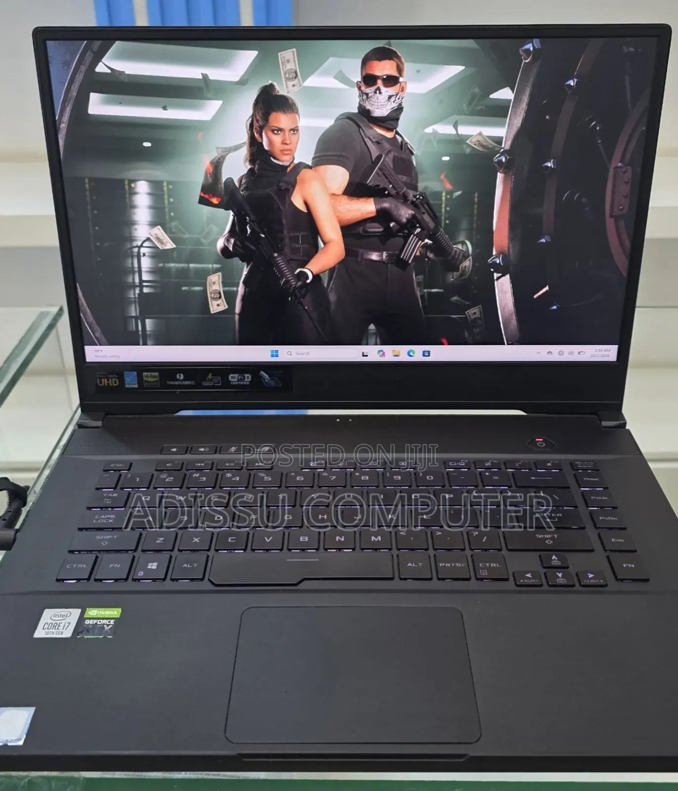 New Laptop Asus ROG Zephyrus G15 16GB Intel Core i7 SSD 512GB