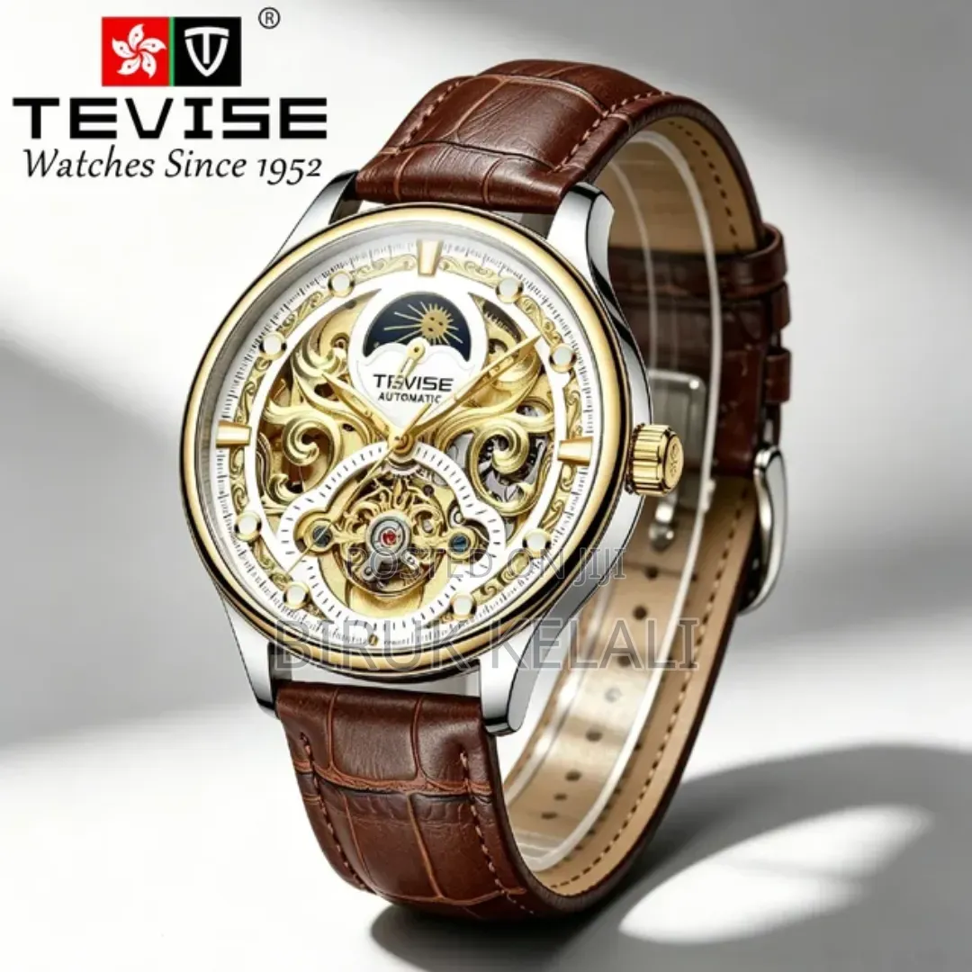 The TEVISE T820D Automatic Mechanical Watch, Featuring an Intricat