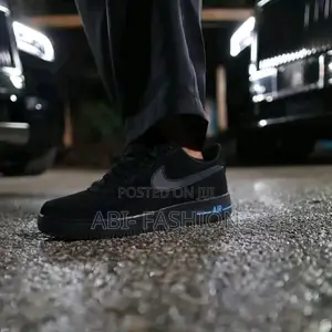 Nike Air Force 1 Low ‘07 “Black/University Blue”