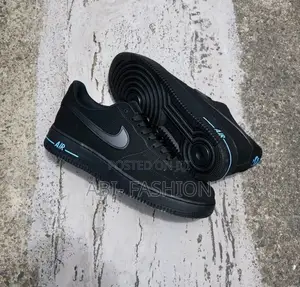 Nike Air Force 1 Low ‘07 “Black/University Blue”